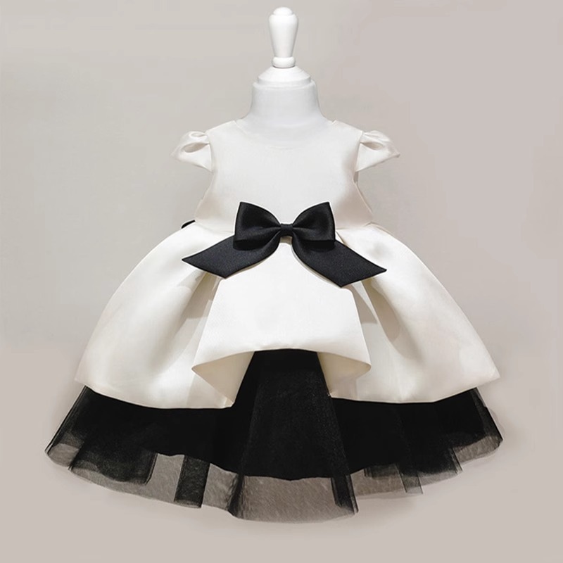 Baby Clothing For Girls - Vestido de Satén con Tutú para