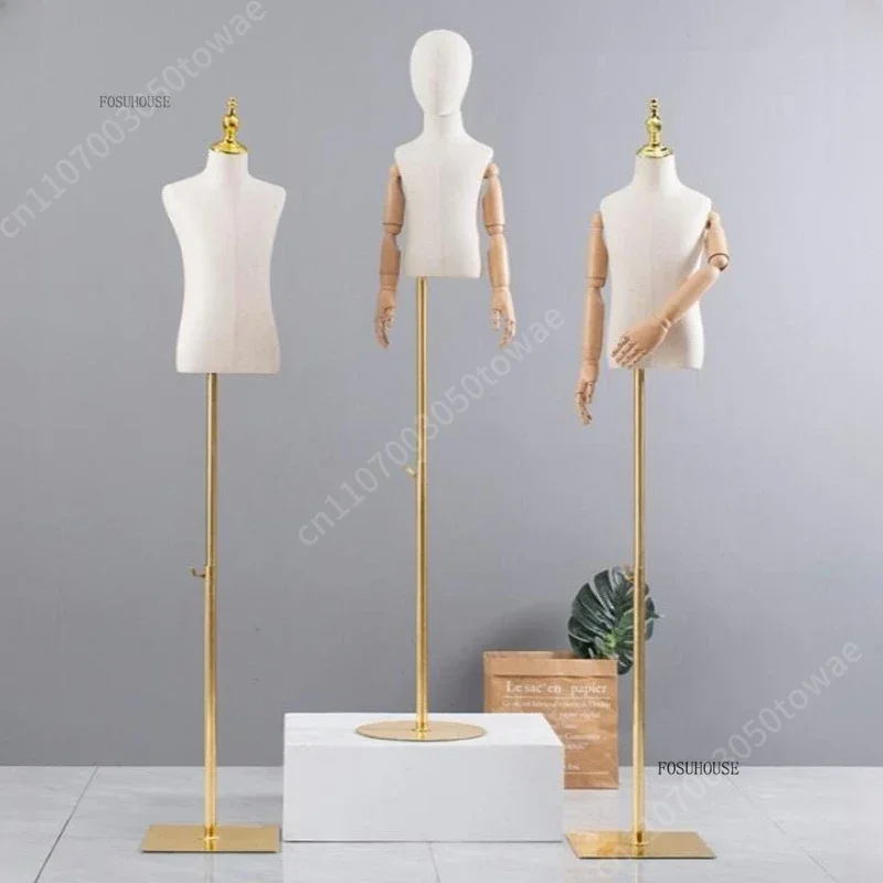 Baby Clothing Display - Maniquí de Torso Infantil con Brazos