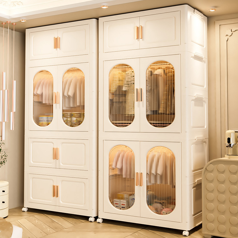 Baby Clothing Wardrobe - Armario de Almacenamiento Reforzado para Dormitorio,