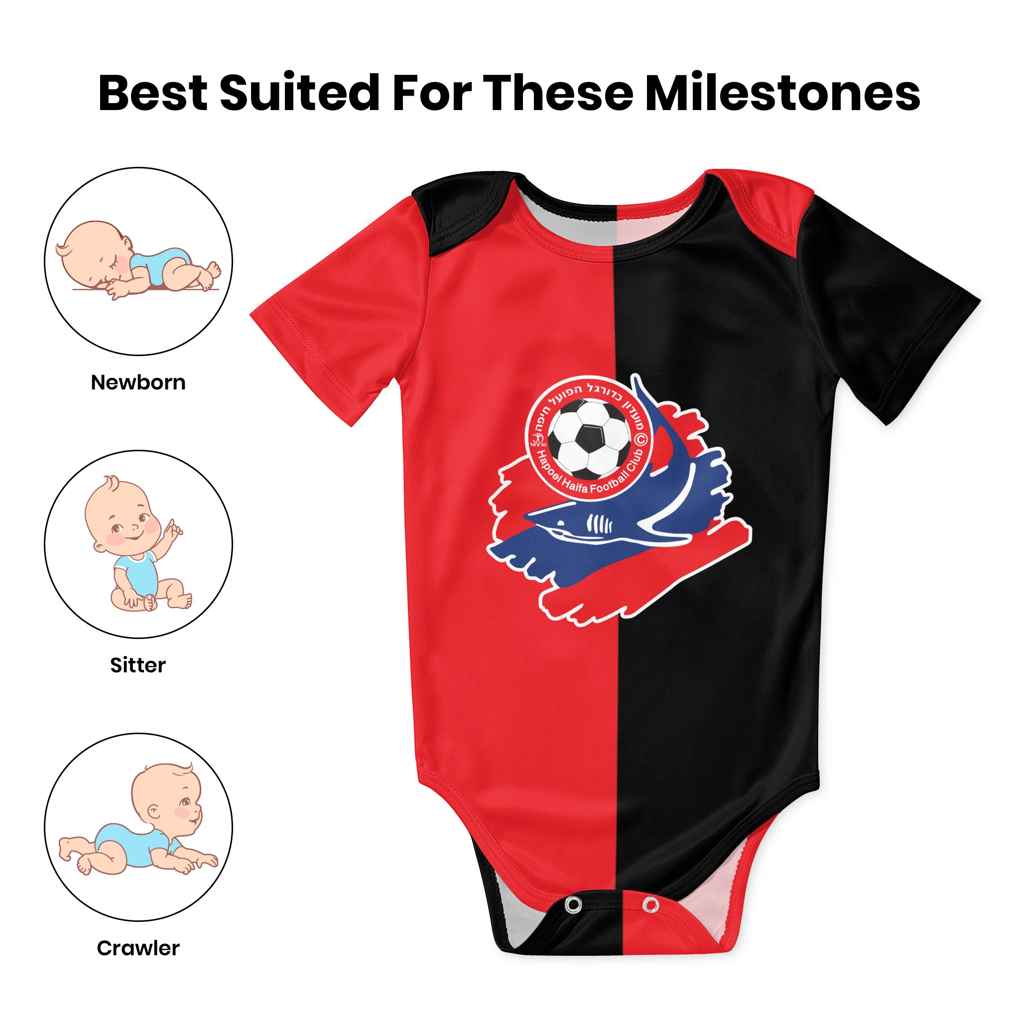 Hapoel Haifa Body para bebé, c - Baby Clothing For Girls reseña y precio