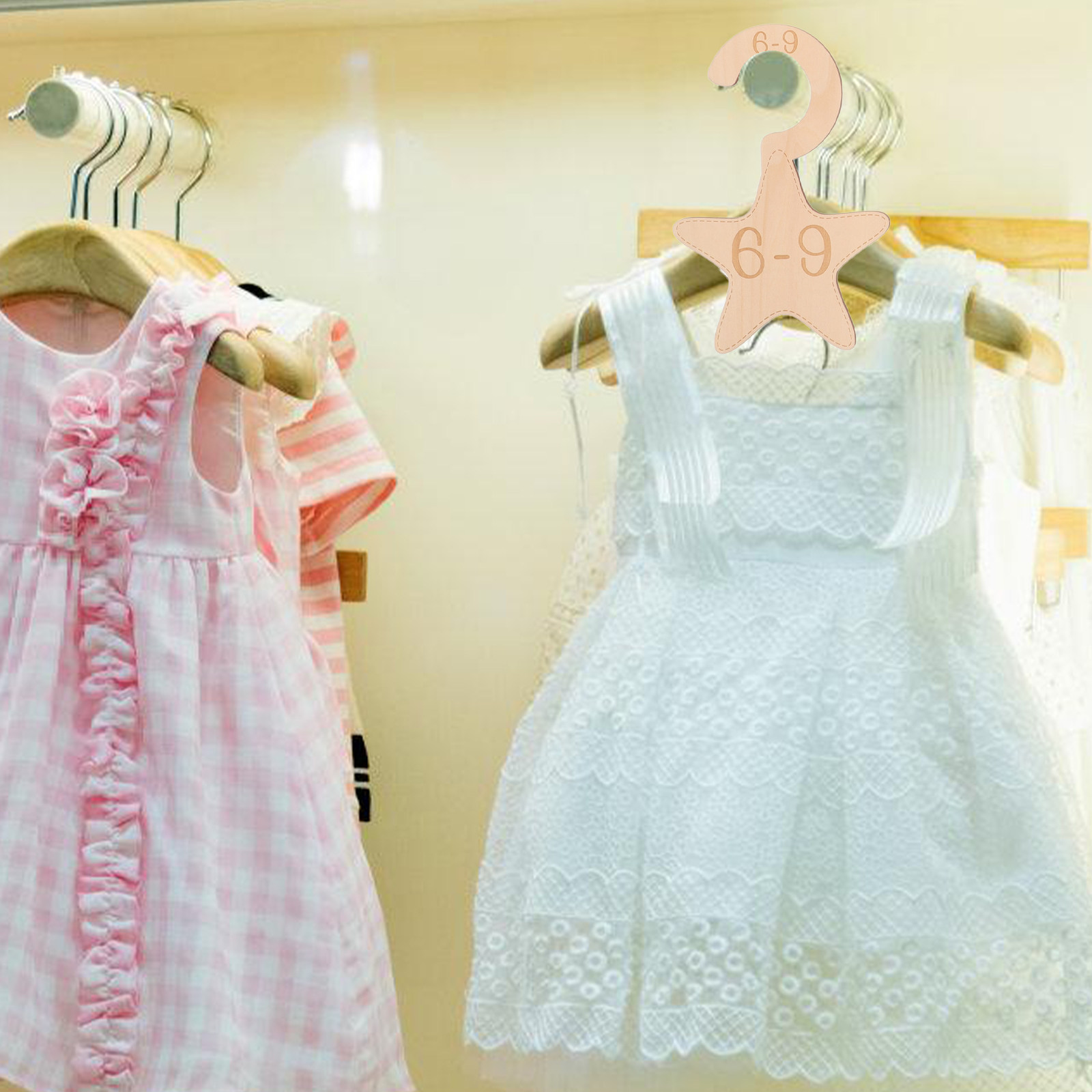 7 Divisores de Madera para Arm - Baby Clothing Wardrobe reseña y precio