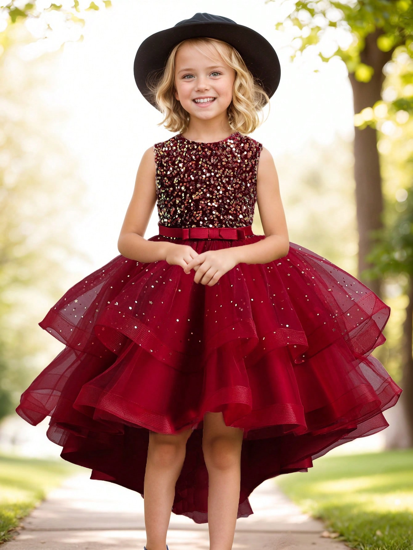 Vestido de Princesa con Lentej - Baby Clothing For Girls reseña y precio