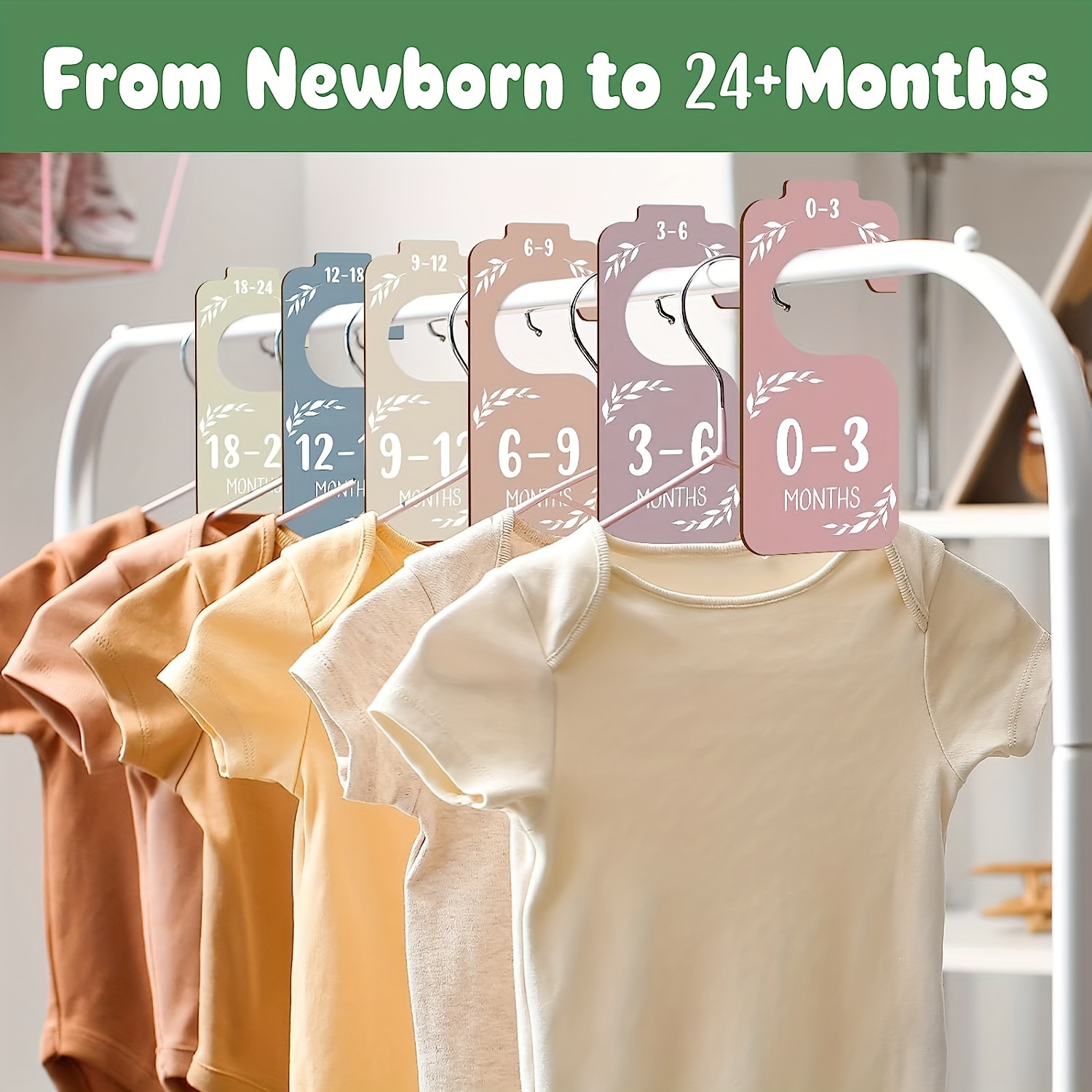 8 divisores de armario de bebé - Baby Clothing Wardrobe reseña y precio