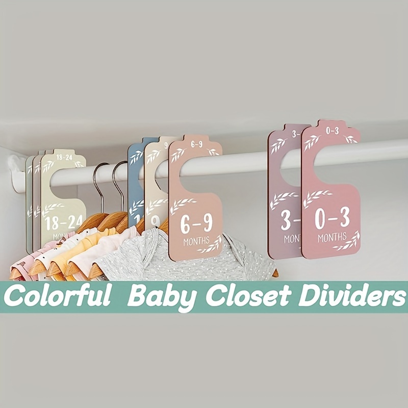 8 divisores de armario de bebé - Baby Clothing Wardrobe reseña y precio