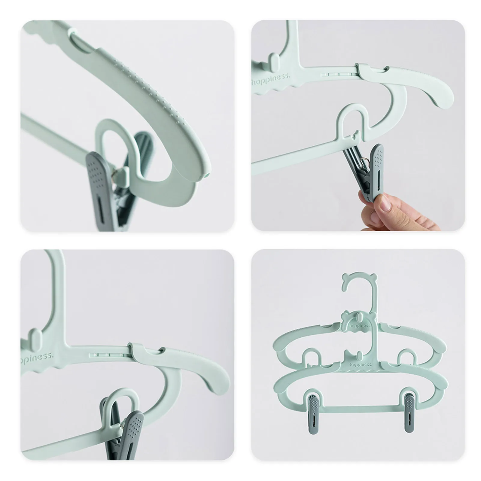 Perchas ajustables para ropa d - Baby Clothing Display reseña y precio