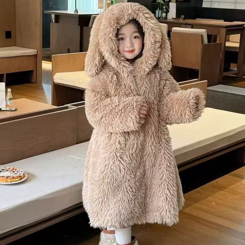 Abrigo de piel para niñas de o - Baby X Clothing reseña y precio