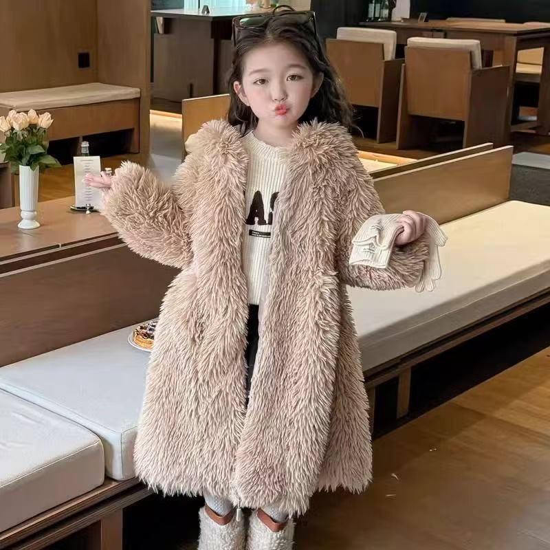 Abrigo de piel para niñas de o - Baby X Clothing reseña y precio