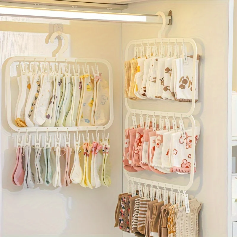Perchero Multiclip para Bebés, - Baby Clothing Drying Rack reseña y precio