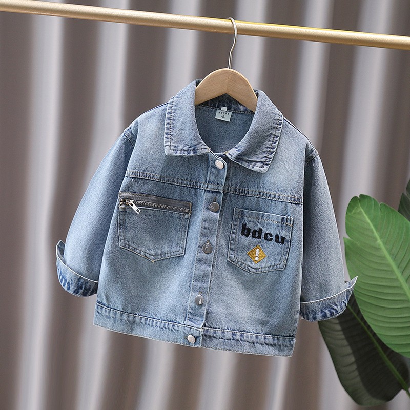Chaqueta vaquera de estilo lin - Baby Clothing For Girls reseña y precio