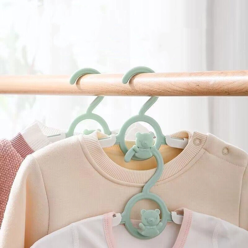 10 Uds. Perchas para ropa de b - Baby Clothing Drying Rack reseña y precio