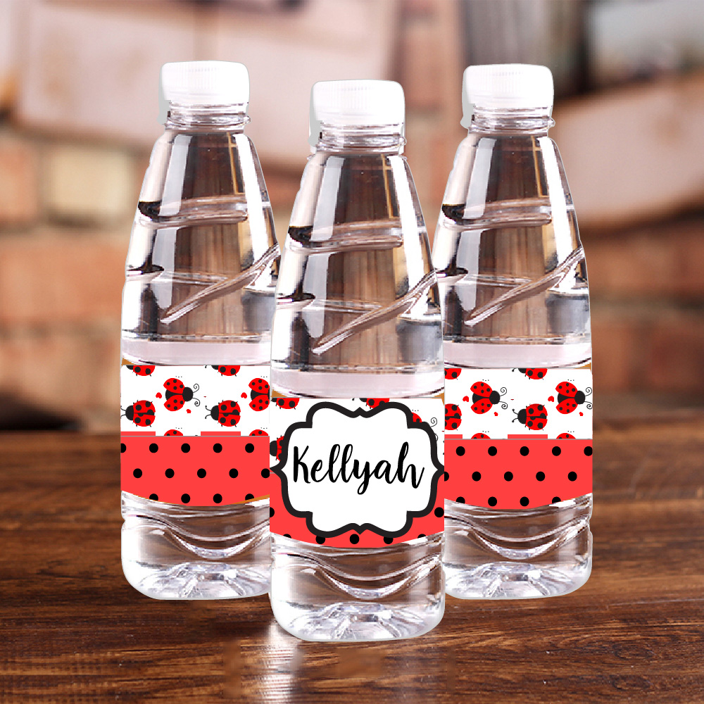 Botella de agua de lunares roj - Baby Zebra Clothing reseña y precio