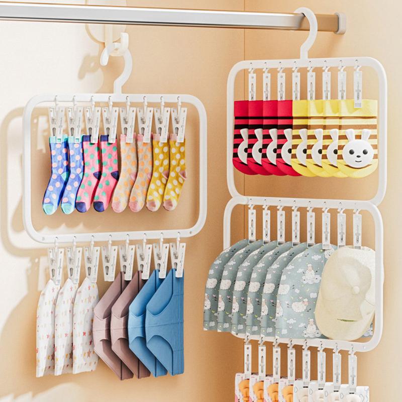 Colgador de secado de calcetin - Baby Clothing Drying Rack reseña y precio